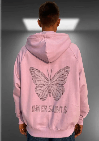 Butterfly Lavender Oversized Hoodie