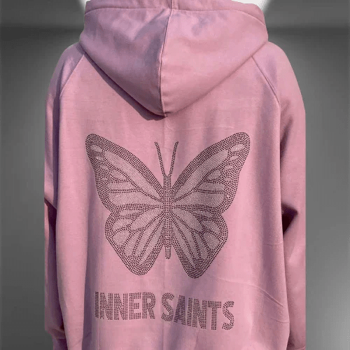Butterfly Lavender Oversized Hoodie