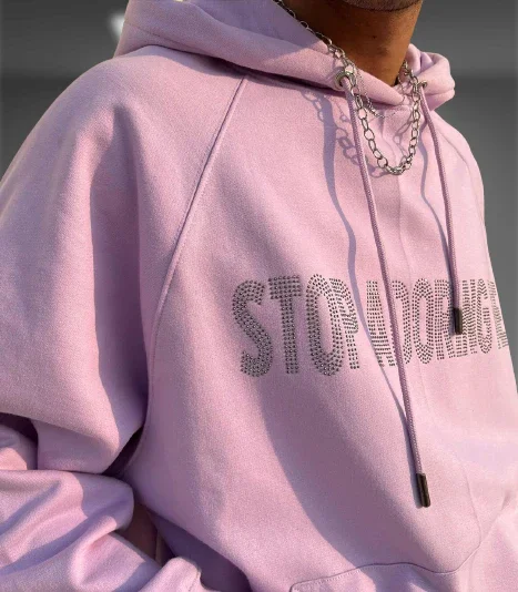 Butterfly Lavender Oversized Hoodie