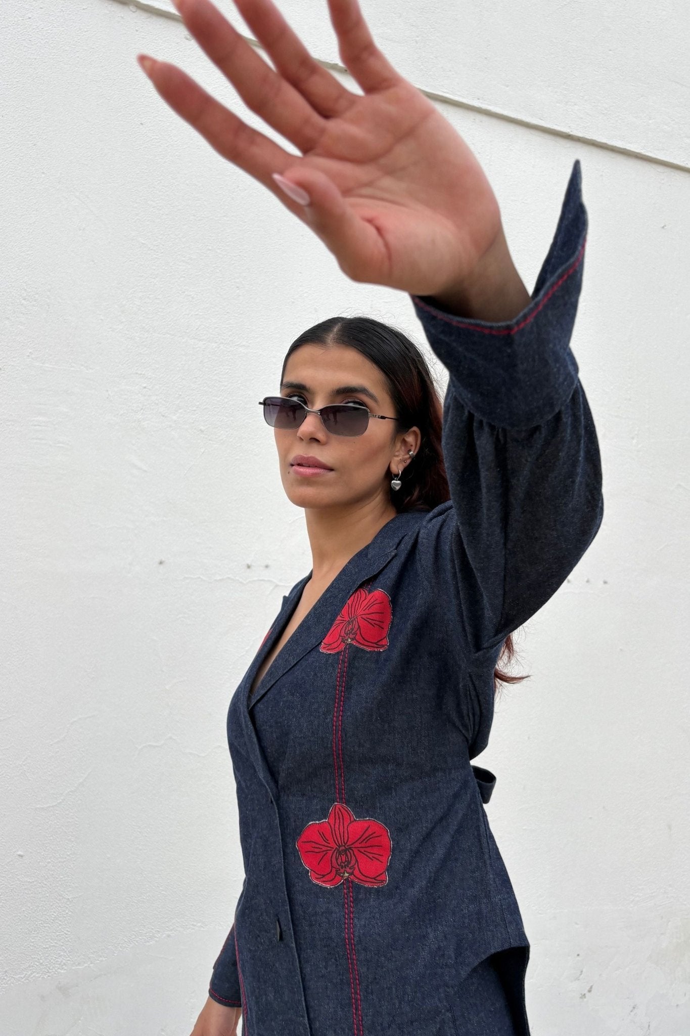 Orchid Blue Denim Set
