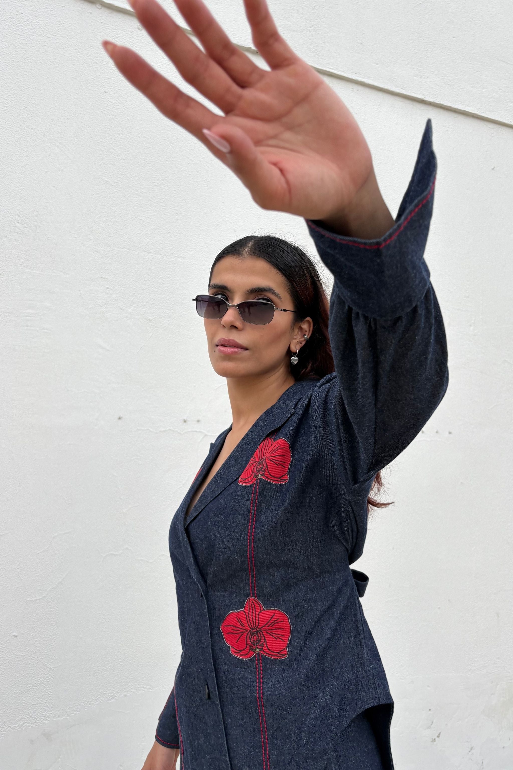 Orchid Blue Denim Set