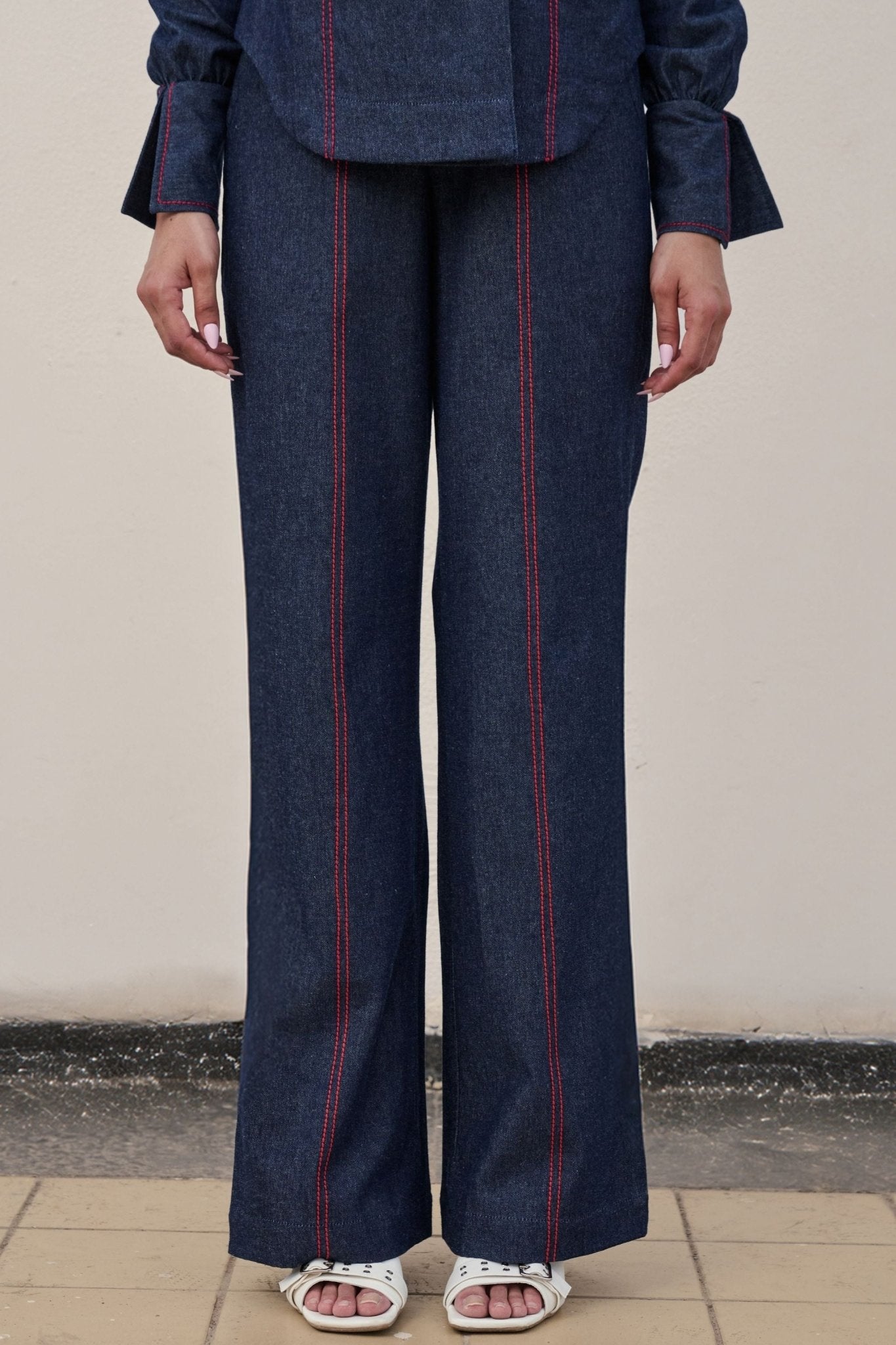 Orchid Blue Denim Set