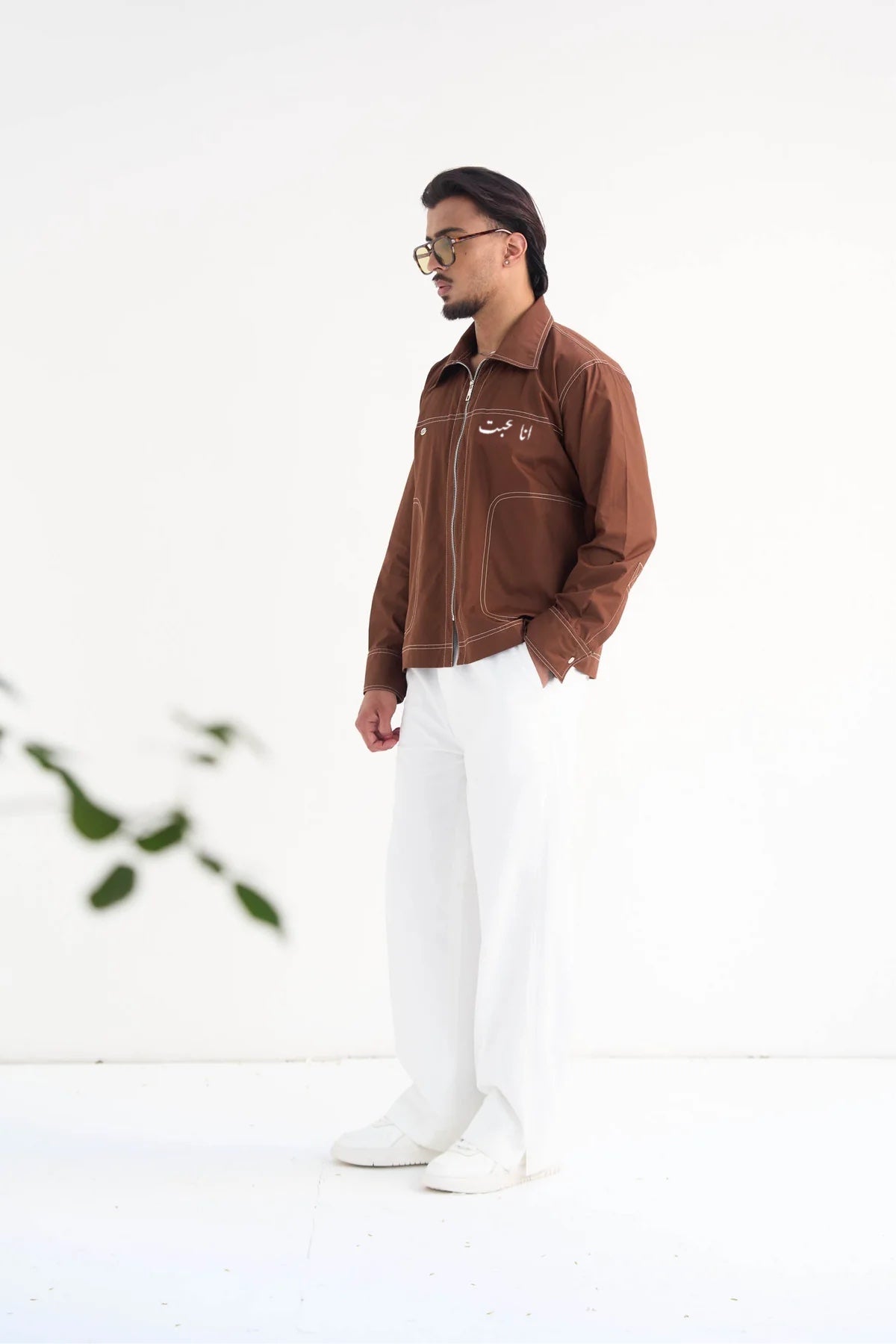 Aham Prema Brown Full Sleeve Shirt