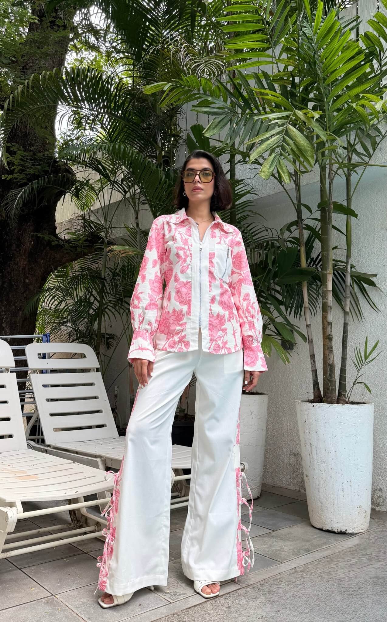 Flora Pink Women Set