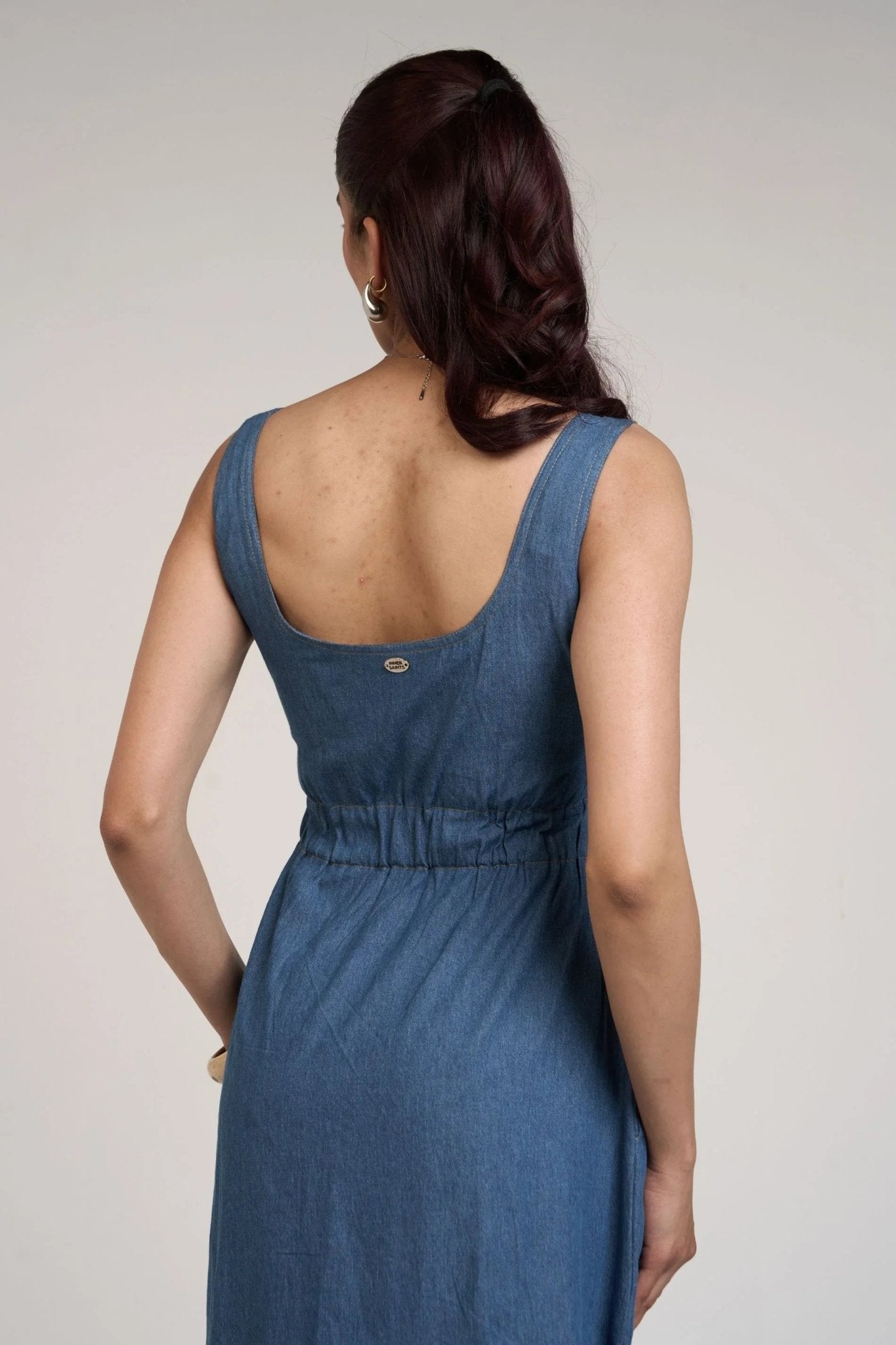 INDIGO DENIM DRESS