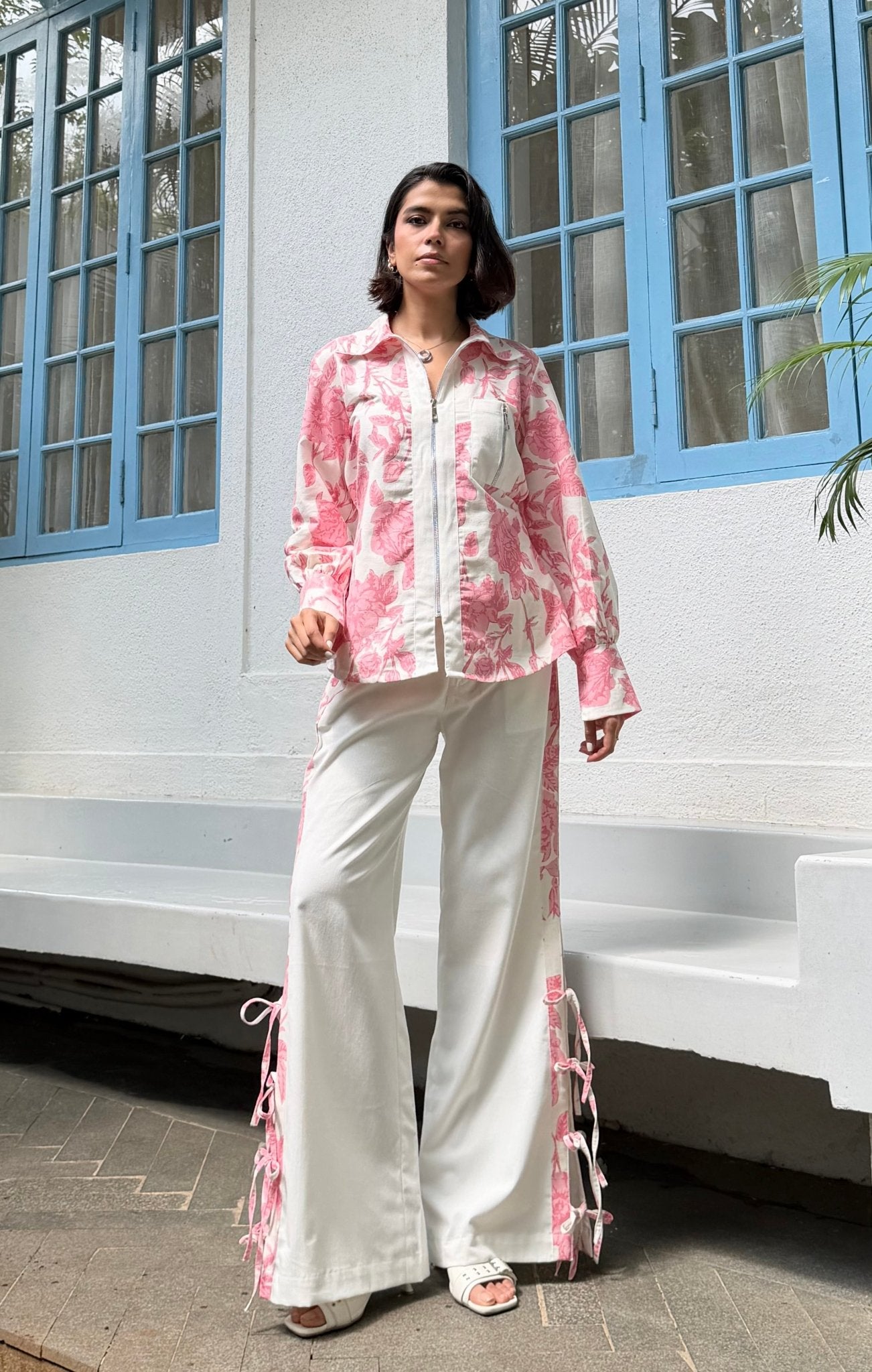 Flora Pink Women Set