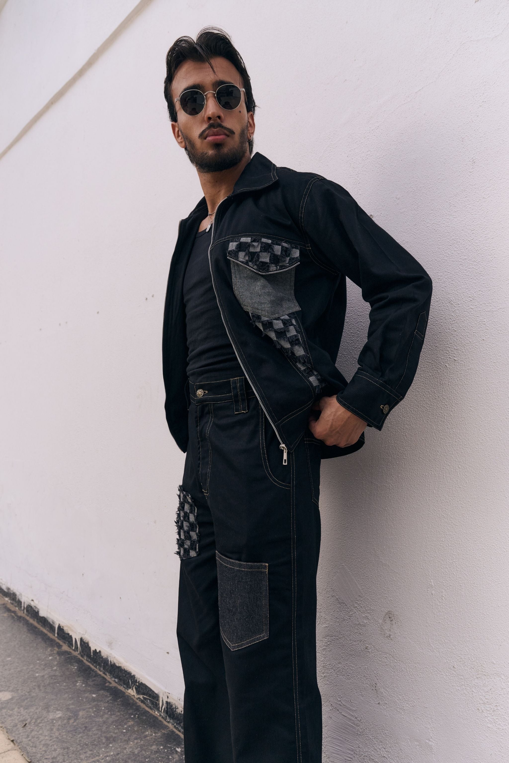 Monochrome Black Co-ord Set
