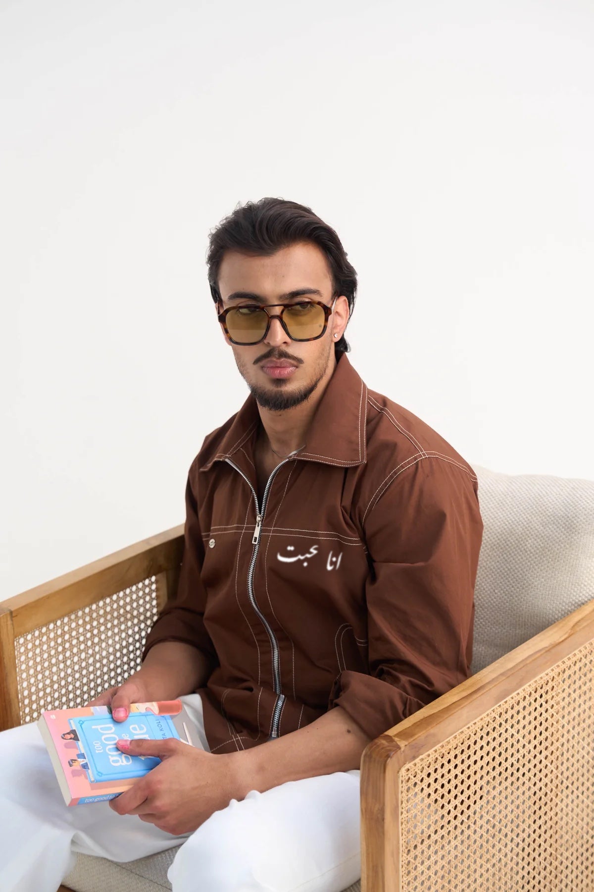 Aham Prema Brown Full Sleeve Shirt