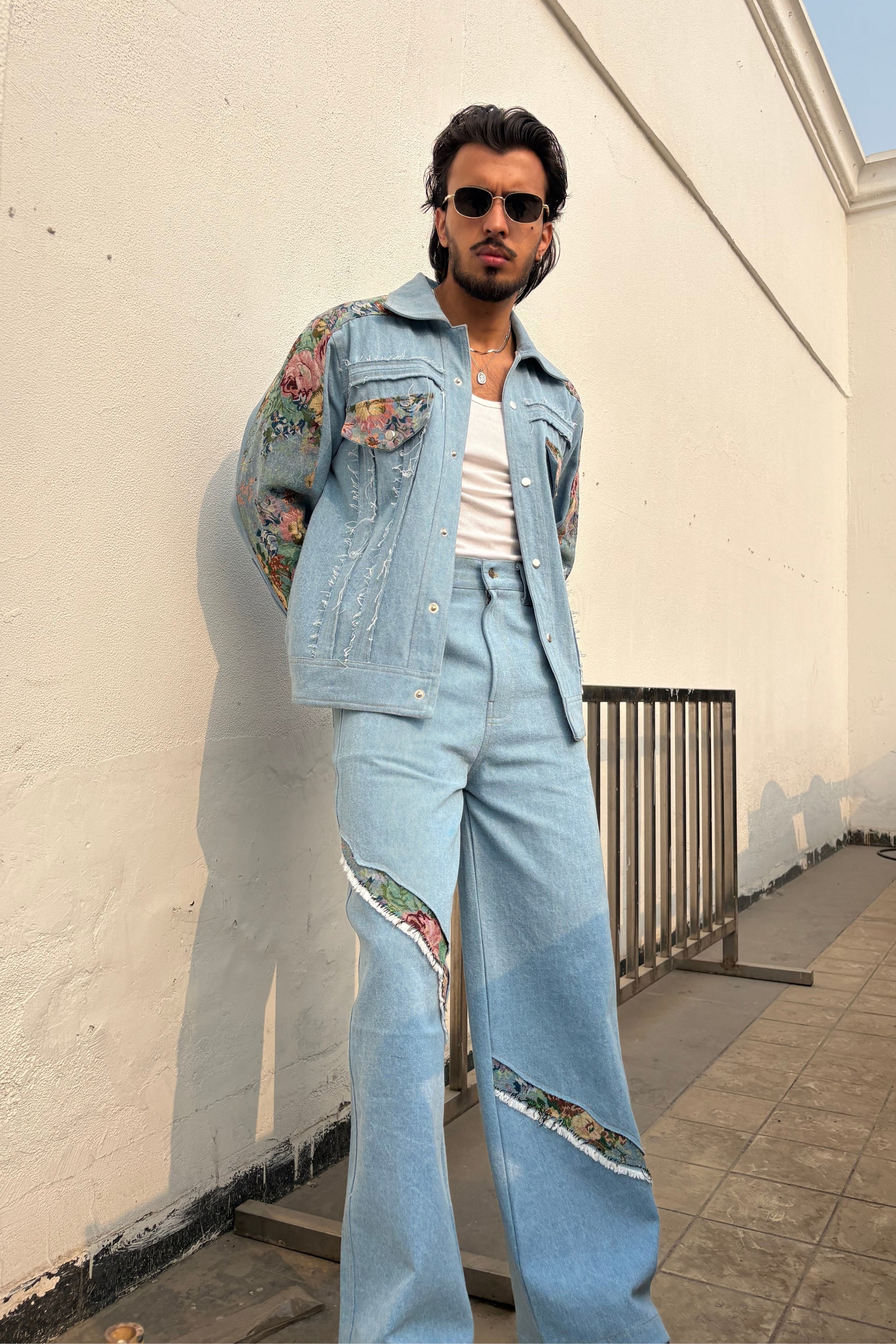 Vintage Blue Co-ord Set