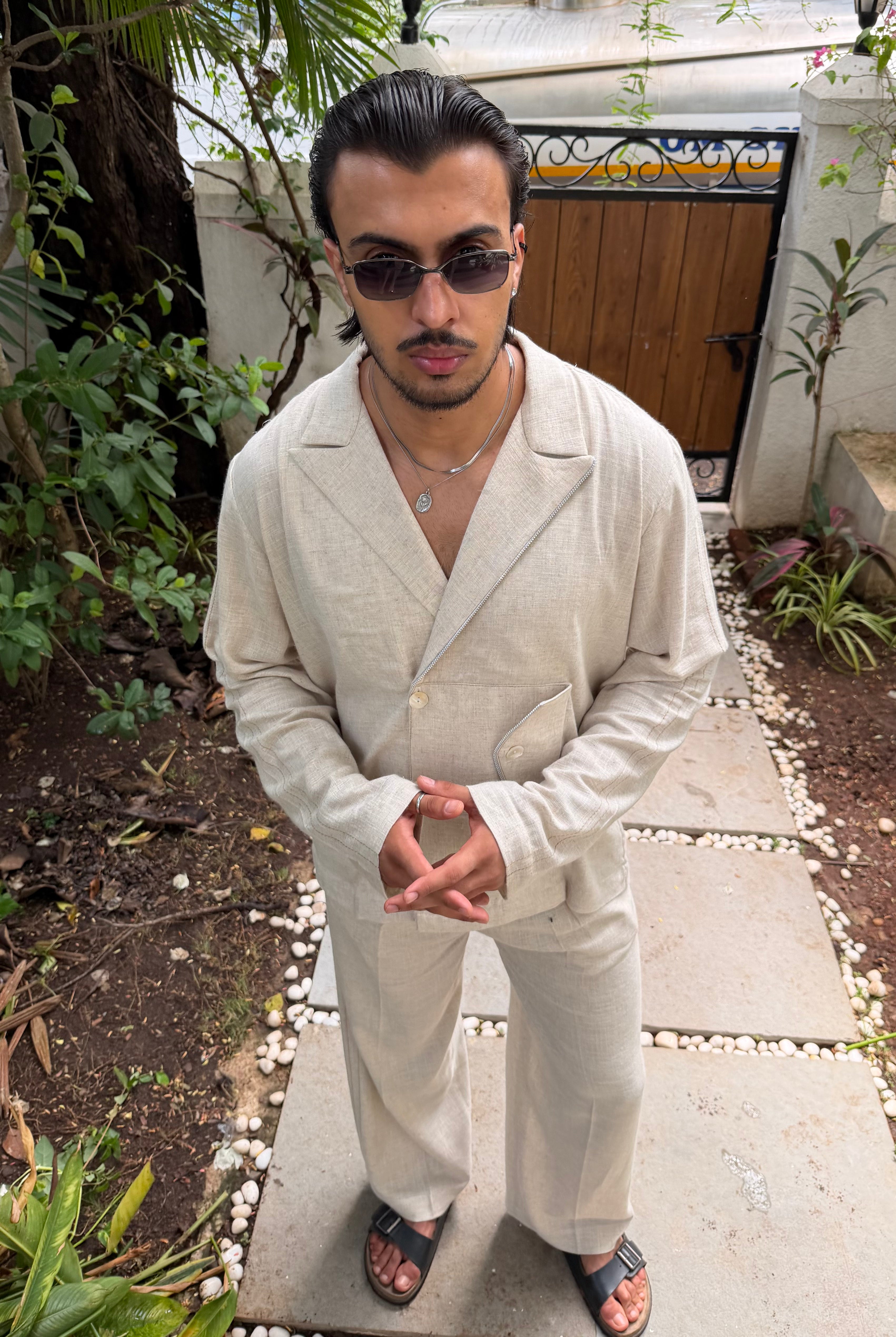 Essential Linen Men Co-ord Set