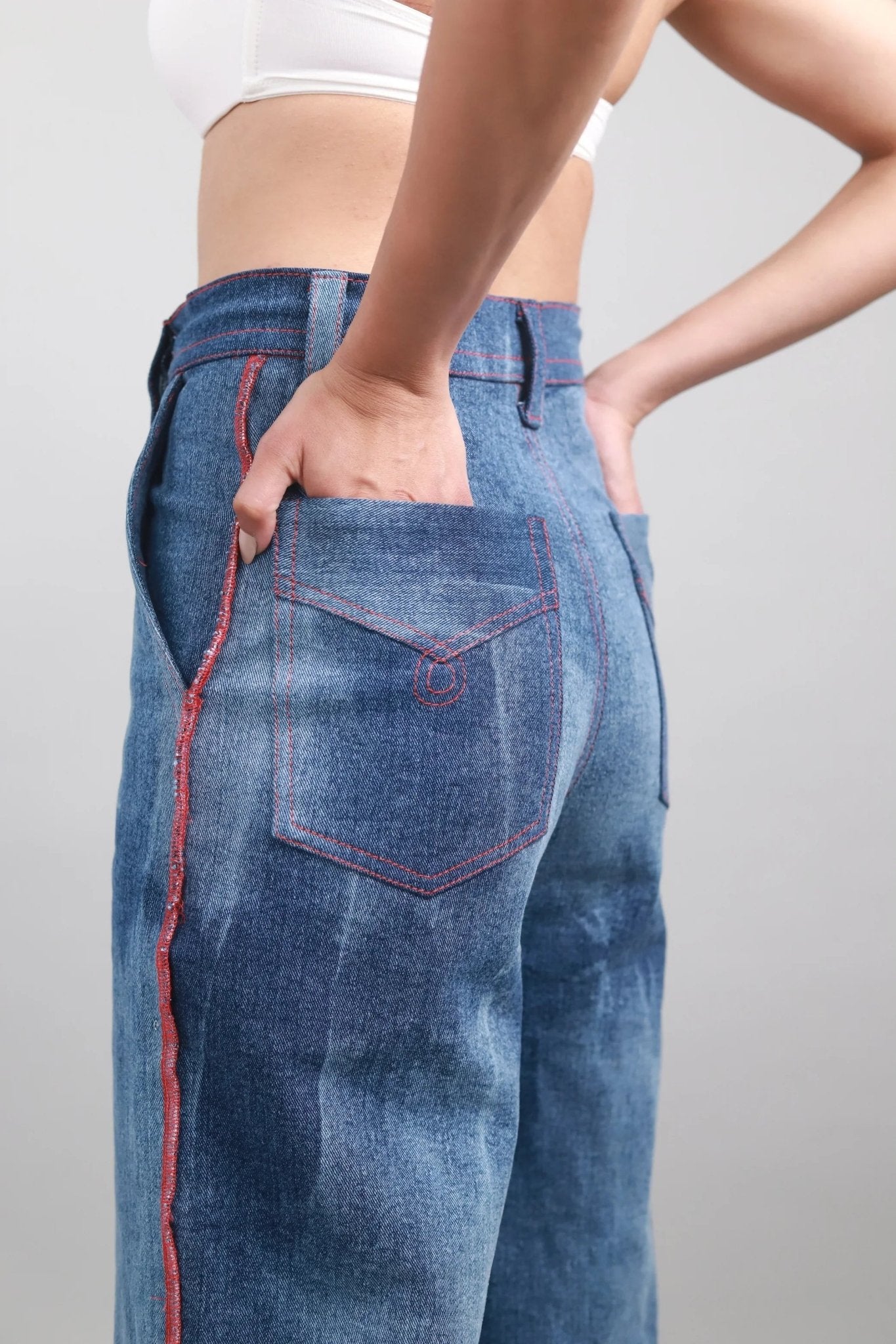 Blue Effect Wide Leg Jeans