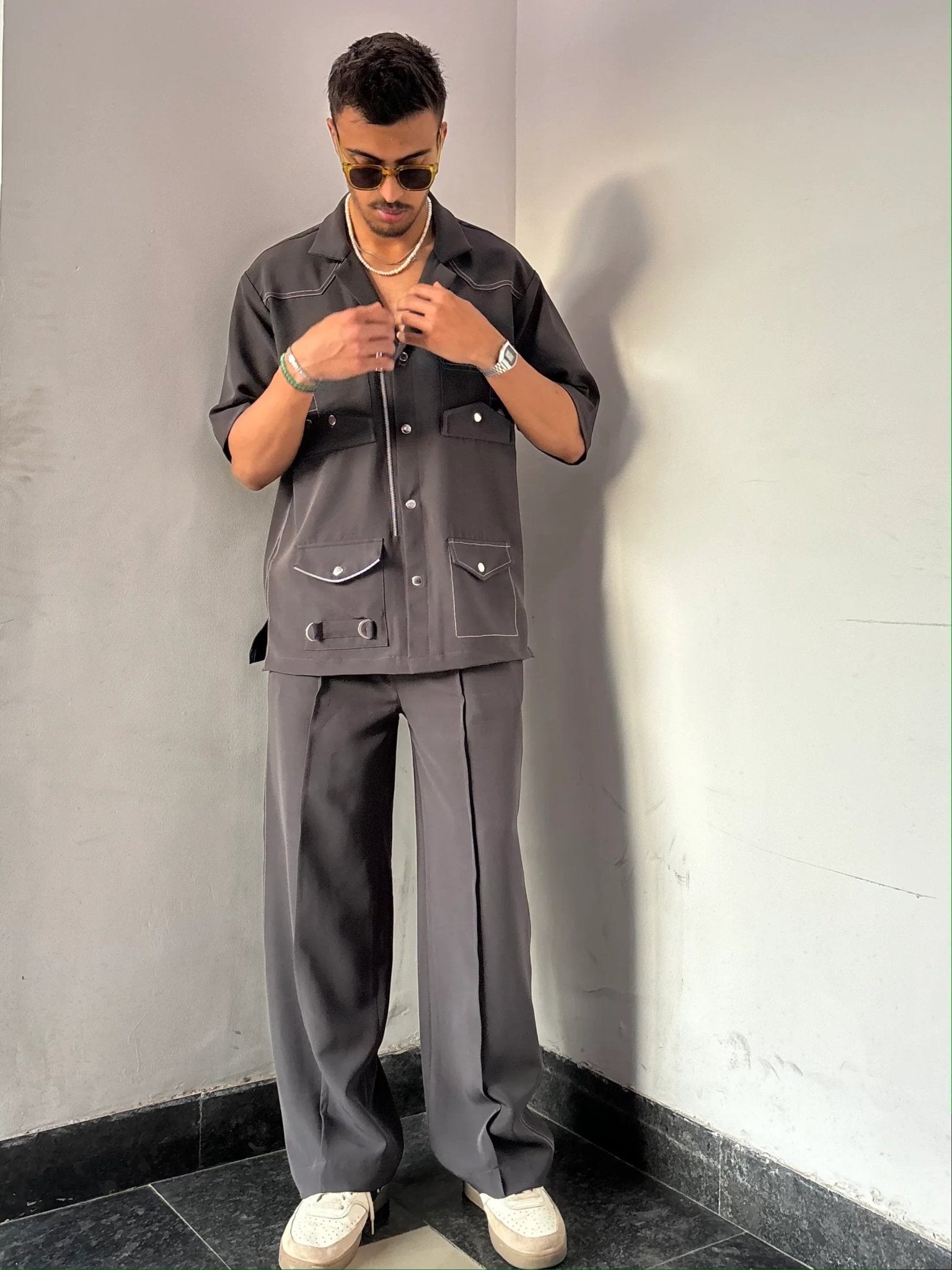 Dark Grey Co-ord Set