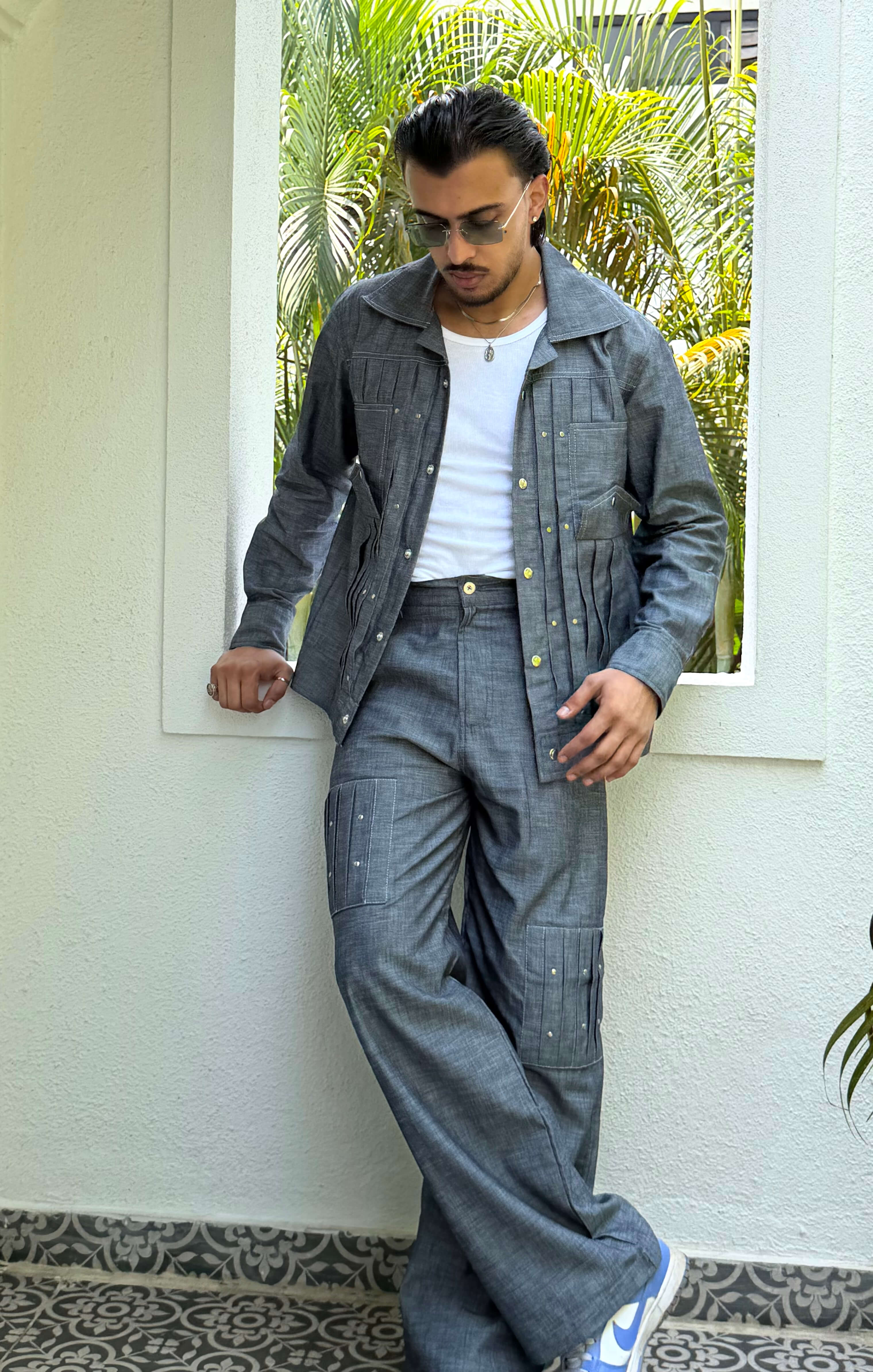 Onyx Metal Men Co-ord Set