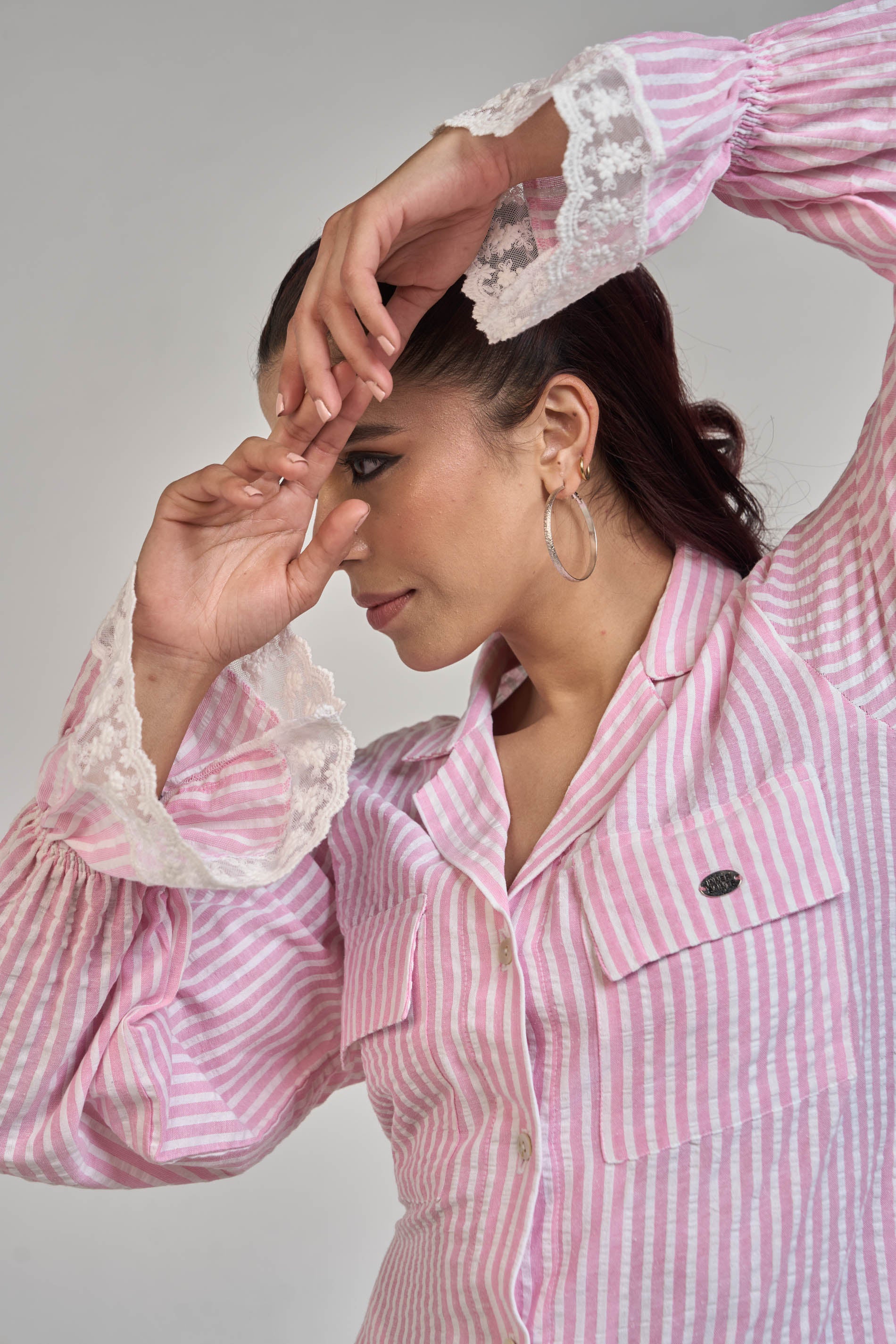 Rose Pink Women Co-ord Set
