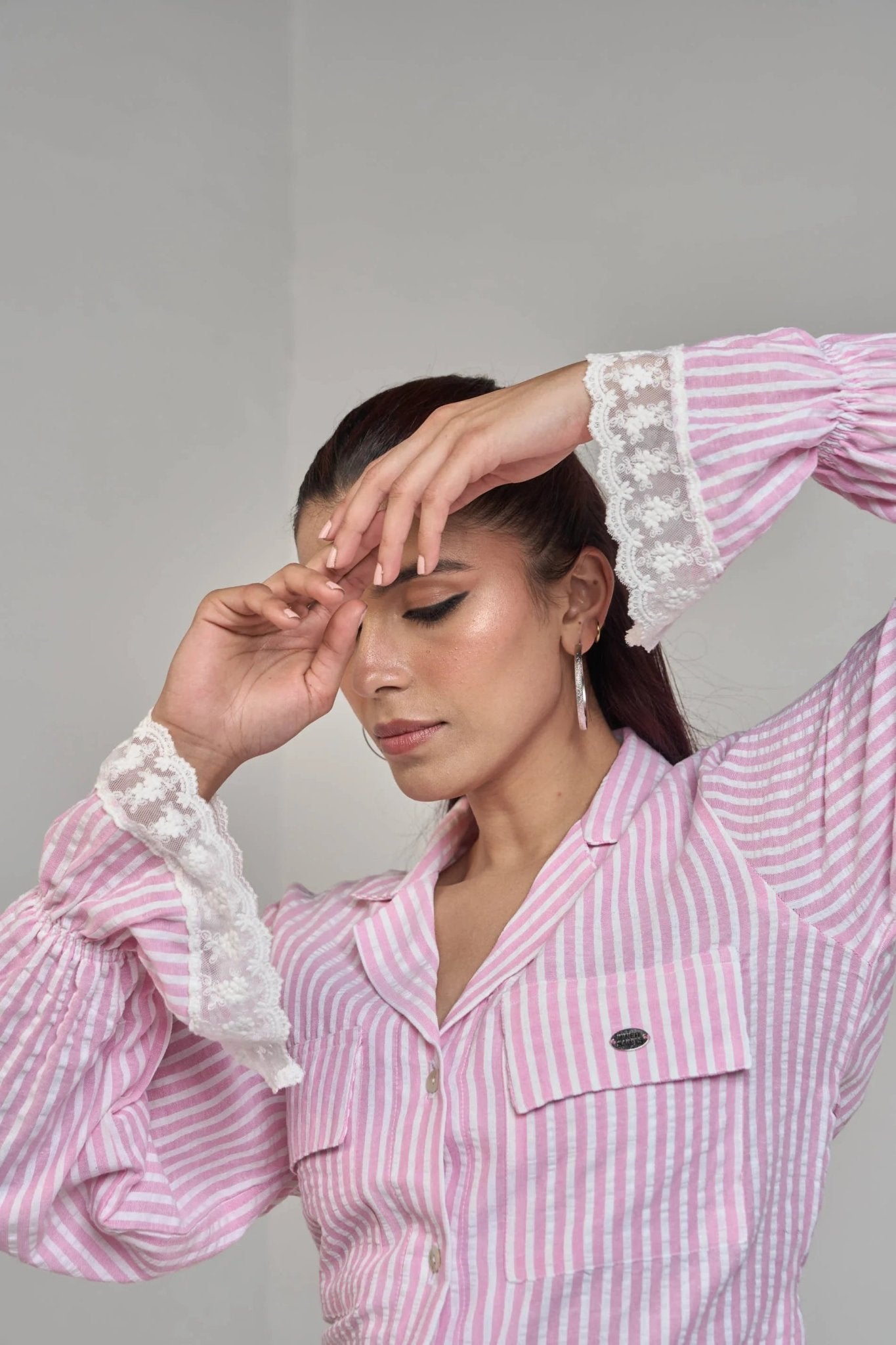 Rose Pink Women Co-ord Set