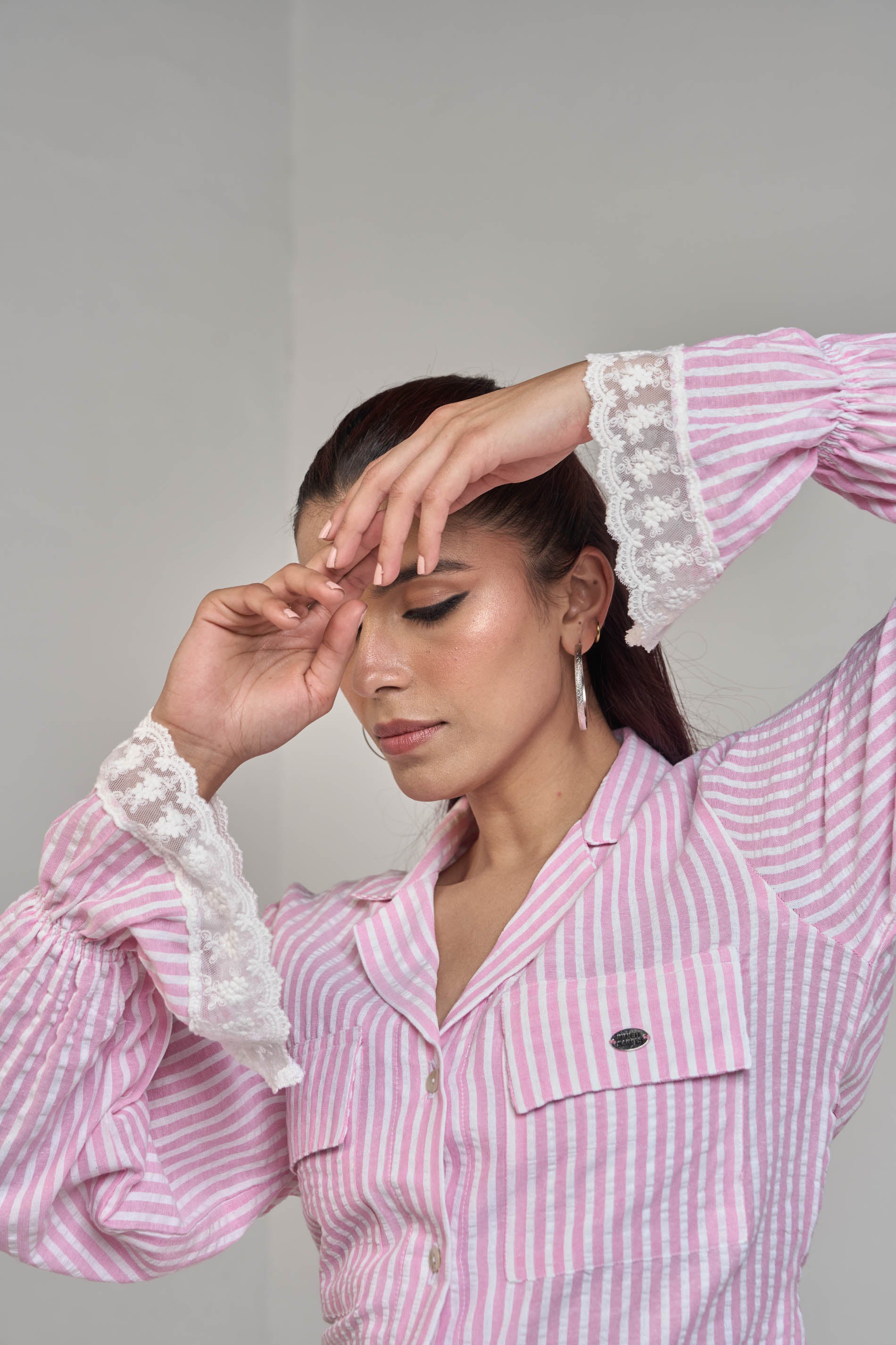 Rose Pink Women Co-ord Set