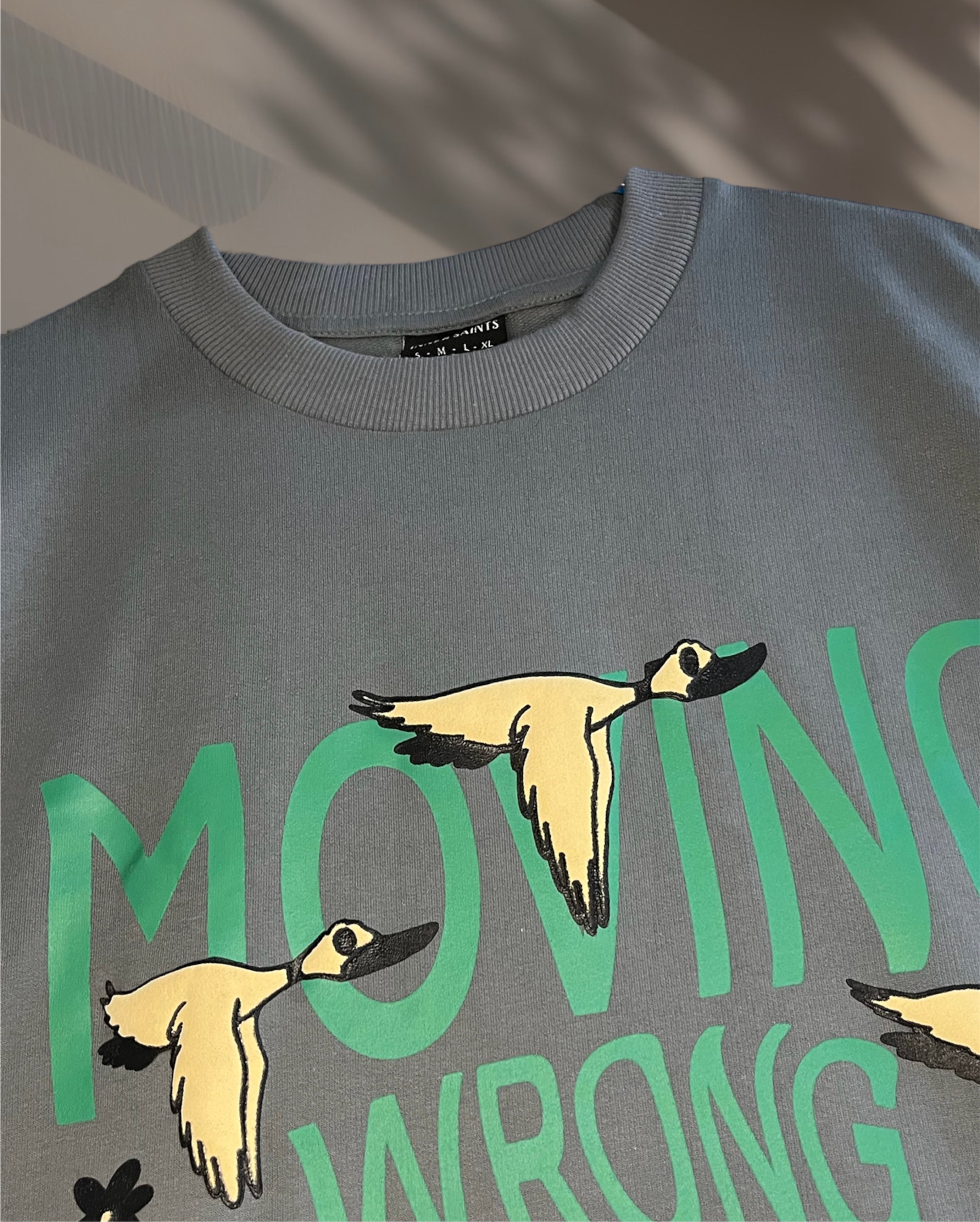 Moving Wrong Directions Oversized T-Shirt