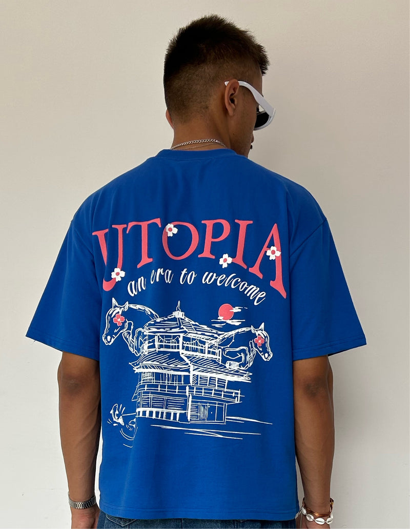 Utopia Blue Oversized T-shirt