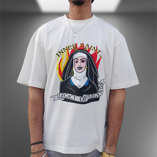 Legacy Of Legands Oversized White T-shirt