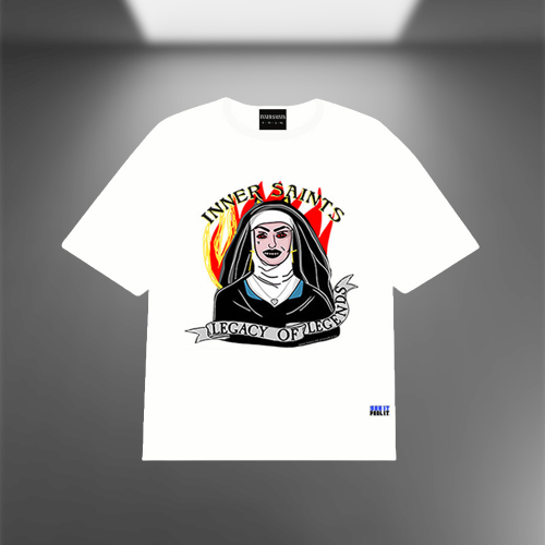 Legacy Of Legands Oversized White T-shirt